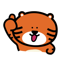 [LINEスタンプ] 虎ジュンノスのスタンプ vol.1