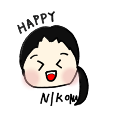 [LINEスタンプ] NIKONAちゃんの日常