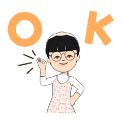 [LINEスタンプ] 女の子アバタースタンプ1