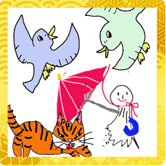 [LINEスタンプ] lacca 2022あけおめスタンプ
