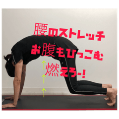 [LINEスタンプ] 七重さんと頑張ろうね。