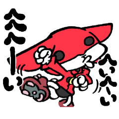 [LINEスタンプ] おふざけどーぶつの画像（メイン）