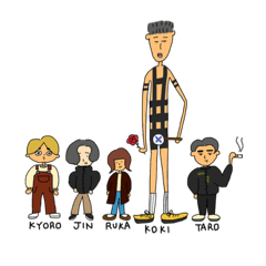 [LINEスタンプ] たかはしこうき