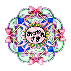 [LINEスタンプ] かわいい模様スタンプ