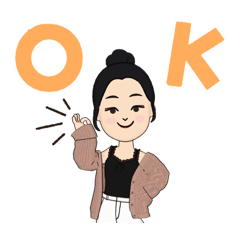[LINEスタンプ] 可愛い♥♡女の子のスタンプ