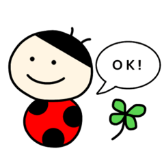 [LINEスタンプ] てんとう虫たち