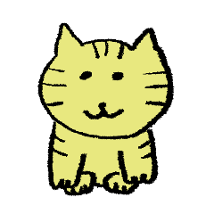 [LINEスタンプ] 虎のように見えるトラ猫