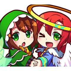 [LINEスタンプ] 破癒の天使＆Halcyonスタンプ