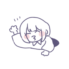 [LINEスタンプ] あたまがよわいおたく
