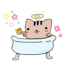 [LINEスタンプ] 幽霊にゃんこ〜ゆうにゃー。