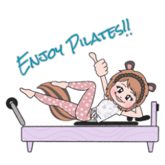 [LINEスタンプ] ピラリスちゃんのピラティスな日常