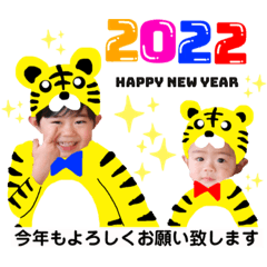 [LINEスタンプ] なっちゃん＆はーくん