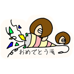 [LINEスタンプ] シャーロットとソフィアとABCDsスタンプ1号