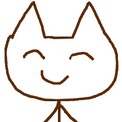 [LINEスタンプ] 狂気のムジャ猫(たまに普通)