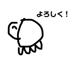 [LINEスタンプ] かたつむりの仲間たち