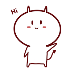 [LINEスタンプ] De-mon