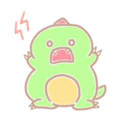 [LINEスタンプ] ゆる〜いきょうりゅう