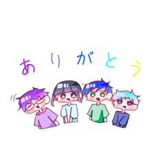 [LINEスタンプ] かっこつけ隊スタンプ