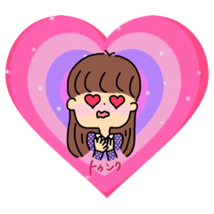 [LINEスタンプ] あすちー