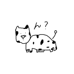 [LINEスタンプ] ウシさんの日常