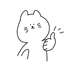 [LINEスタンプ] ゆるっと、ねこ。