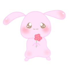 [LINEスタンプ] ゆるふわうさちゃん ♡