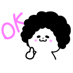 [LINEスタンプ] 毎日のアフロさんスタンプ