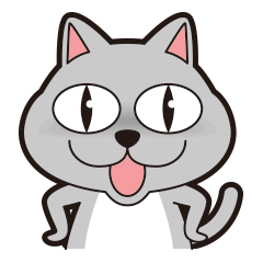 [LINEスタンプ] ひねくれ猫ののんびり生活