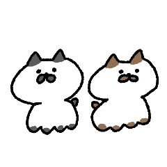 [LINEスタンプ] くつしたはいてるみたいなねこたち