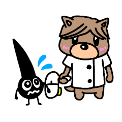 [LINEスタンプ] 脱毛わんこと狙われ毛