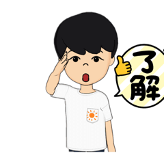 [LINEスタンプ] 会話がこれだけで出来る