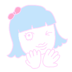 [LINEスタンプ] ガーリーな女の子