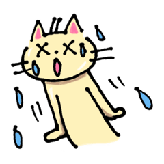 [LINEスタンプ] ねこの「きにゃこ」スタンプ