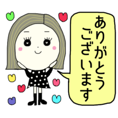 [LINEスタンプ] 女の子の毎日使えるスタンプ♡