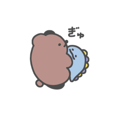 [LINEスタンプ] きょうりゅう たち