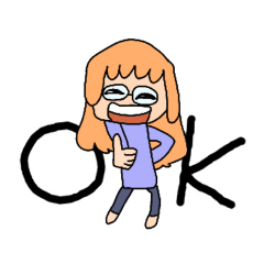 [LINEスタンプ] 日常で使える メガネの女の子