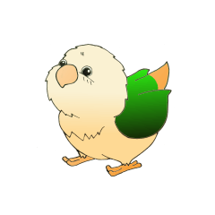 [LINEスタンプ] インコのスタンプ《イラスト》