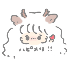 [LINEスタンプ] ひめこ画