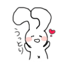 [LINEスタンプ] うさりんとおともだち