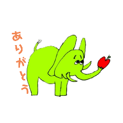 [LINEスタンプ] カラフルなアニマルたちのスタンプです。