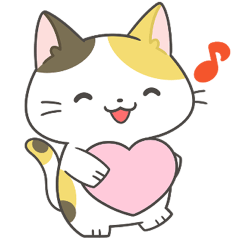 [LINEスタンプ] ほっこり猫【たかこねこ】