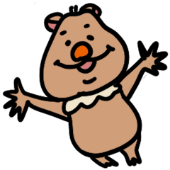 [LINEスタンプ] くあっかわらびくん