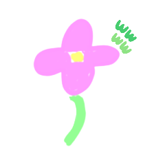 [LINEスタンプ] 手書き お花スタンプ第2だん