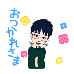 [LINEスタンプ] タクボー1