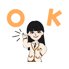 [LINEスタンプ] フツーJKのあ～ちゃん。