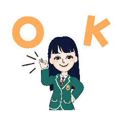 [LINEスタンプ] フツーJKのい〜ちゃん。