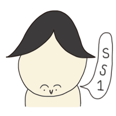 [LINEスタンプ] バランスくん（ショートスリーパー編1）