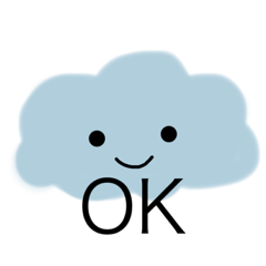 [LINEスタンプ] ゆるかわ 雲 日常 普段使い