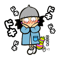 [LINEスタンプ] 私の思い届け可愛いメッセージスタンプ