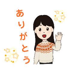 [LINEスタンプ] 女の子の使えるスタンプ①